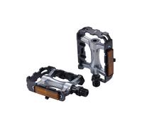 BBB Pedali classici piatti per bicicletta, 9/16", in alluminio CrMo, cuscinetti