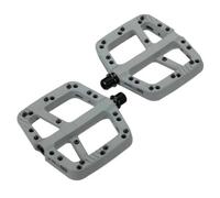 BBB Pedali Decoder MTB - Pedali per mountain bike - Presa forte e perni regolabili - Pedali in composito per ciclismo - grigio opaco - BPD-37
