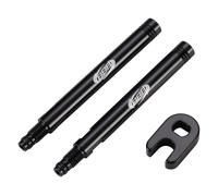 BBB Prolunga per valvola Pompa Bici ValveExtend BTI-99 Taglia unica Nero