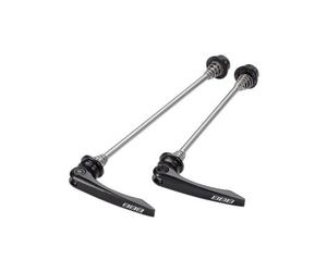 Bbb quick release axle titanium lightblock 130 black