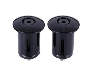Bbb screwon handlebar end cap black