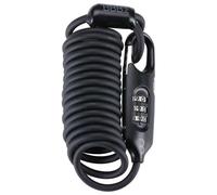 BBB Bicicletta BBL-56 CoilSafe Coil Bike Lock, nero