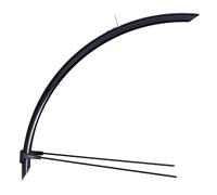 BBB Cycling CityGuard, set parafanghi anteriore e posteriore | MTB Urban bici da corsa per bambini | 28 pollici BFD-40 nero