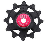 Bbb Set Di Pulegge Per Bicicletta Rollerboys Ceramic Sram Black / Red