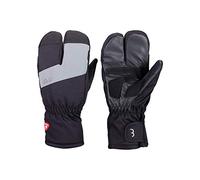 BBB SubZero - Guanti da ciclismo unisex 2 x 2, resistenti all'acqua e al freddo, touchscreen, antiscivolo, unisex, per mountain bike, bici da strada, ciclismo urbano, BWG-35, XXXL, colore: nero
