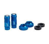 Tappo della valvola BBB Cycling CoreCap (x2) Bleu