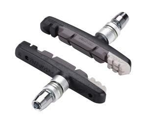 BBB TriStop Ganascia Standard del Freno per MTB, Set da 4 Set da 4 Nero