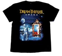BBBshafaraBTE Inspired Dream Theater - Awake Short Sleeve Cotton Shirt Black Unisex