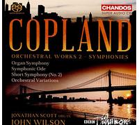 Bbc Philharmonic, Jo - Copland: Orchestral Works,Vol.2 Sinfonie