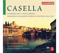 Alfredo Casella Casella: Symphony No. 1/Elegia Eroica/... (CD) Album