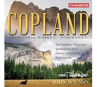 Bbc Philharmonic / W - Copland: Orchestral Works Vol. 3
