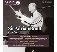 Bbc So & Boult: Sir Adrian Boult Conducts Bergs Wozzeck / Stravinskys Capriccio And Vaughan Williams Symphony No. 4