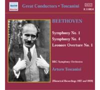 Bbc Symphony Orchestra - BEETHOVEN: Symphonies 1 and 4 (Toscanini)