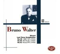 BBC Symphony Orchestra - Bruno WALTER Conducts Mozart Last 3 Symphonies