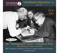 Ralph Vaughan Williams Vaughan Williams: Live - Volume 2 (CD) Album