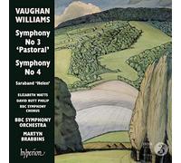 Bbc Symphony Orchestra & Martyn Brabbins - Vaughan Williams: Symphonies Nos.3 & 4