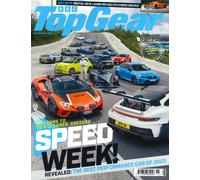 BBC Top Gear Magazine #377, Lambo Revuelto, Lotus Emeya, Ferrari Roma, Nov 2023