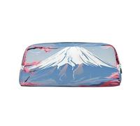 BBEXJIGY Mount Fuji - Borsa da viaggio per ufficio con stampa paesaggistica e paesaggio giapponese, borsa portaoggetti per piccoli oggetti, argento, taglia unica