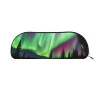 BBEXJIGY Northern Lights - Mini borsa portaoggetti per matite per sopracciglia e piccoli oggetti essenziali, Oro, Taglia unica
