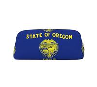 BBEXJIGY Versatile borsa portaoggetti con stampa bandiera dell'Oregon, borsa da viaggio per ufficio, piccoli oggetti, oro, taglia unica