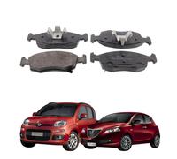 BBF-RED-LINE Kit Pastiglie Freno Anteriori per FIAT Panda LANCIA Ypsilon
