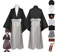 bbganlian Anime Toilet Bound Hanako Kun Yugi Tsukasa Cosplay Costume Vestito Gioco di Ruolo Uniforme Set Completo Halloween Carnevale Festa Dress Up Suit con Parrucca per Uomini (M)