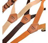 BBGDP Bretelle Da Uomo Personalizzate Con Clip, Bretelle Con Nome/data Incisi, Lo Sposo, Testimoni Dello Sposo, Testimone Dello Sposo, Papà