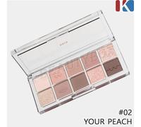 BBIA Essential Eye Palette 8,5 g #02 Your Peach Soft Eyeshadow Vegan K-Beauty...