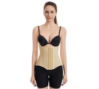 BBIAM Waist Trainer da donna, corsetto da allenamento, per il controllo della pancia, modellante a clessidra per il recupero post-partum, M