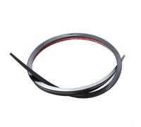 BBioss Adesivo Universale per Spoiler Posteriori per Auto, per Spoiler sul Tetto, Fascia paraurti, sopracciglio, Labbro, Finiture per Auto (1,2 m in Fibra di Carbonio)