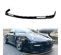 BBioss Spoiler per paraurti Anteriore, Compatibile con Porsche 997 911 Turbo e S 2007-2013 (Non Adatto per Modelli GT3 o Non Turbo), Splitter aggiuntivo in PU Nero Stile OEM, Protezione p
