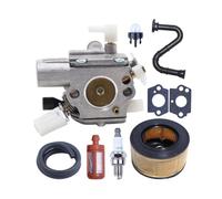 BBKAVULYX Kit di Messa a Punto del carburatore for Motosega S-ihl MS251C MS231 MS251 C-BE MS241 con Filtro dell'Aria e pompetta di adescamento 1143 120 0641 WTF-9