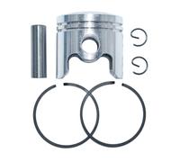 BBKAVULYX Kit pistone da 40 mm e Anello Perno da 10 mm Adatto for decespugliatore 40-5 43 CC BC430 CG430 1E40F-5