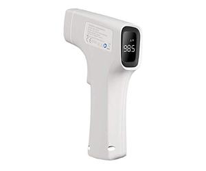 Bblove Alicn Medical Telcominstrument Termometro Febbre Infrarossi per Misurare Temperatura a Distanza: Termometro Frontale Termoscanner con Display Certificato CE Medicale, bianco