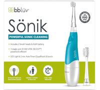 bblüv Sönik - Spazzolino da denti elettrico a ultrasuoni per neonati e bambini, con timer intelligente e luce LED