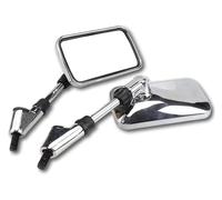 BBMZSM Motorcycle Rearview Side View Mirrors Compatible with S&uzuki VL125 VL250 Skywave AN250 AN400 Burgman VL800 VL1500 VS600 VS750 VS800 .D26