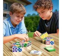 BBnote Set di puzzle per bambini e adulti, blocchi di giochi da tavolo per famiglie per ragazzi e ragazze dai 6 agli 8 anni, 8 ai 12 anni, puzzle di carte a 2 giocatori in più per bambini dai 6 anni e