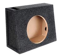 Bbox box subwoofer singolo ventilato da 25,4 cm, custodia universale per camion a cuneo, scatola subwoofer di alta qualità, migliora la qualità audio, il suono e i bassi, scatole subwoofer e custodie