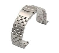 BBPLWEEA YingYou Cinturini For Orologi Da Polso In Acciaio Inossidabile Di Alta Qualità, Con Interfaccia Piatta, 18 Mm, 20, 22, 24, 26, Strumenti(Silver-Screw,22mm)