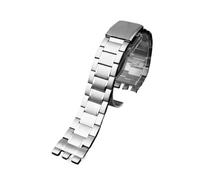 BBPLWEEA YingYou Cinturino for orologio in metallo massiccio da 17 mm, 19 mm e 21 mm for Swatch Ycs Yas Ygs Irony, cinturino for orologio in acciaio inossidabile(G36 Silver,19mm)