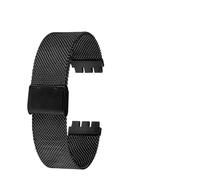 BBPLWEEA YingYou Cinturino for orologio in metallo massiccio da 17 mm, 19 mm e 21 mm for Swatch Ycs Yas Ygs Irony, cinturino for orologio in acciaio inossidabile(G30 Black,19mm)