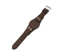 BBPLWEEA YingYou Cinturino for orologio in vera pelle compatibile con CH2564 CH2565 CH2891 CH3051 FS4813 ME3102 AM4535/AM4486 AM4532 20 mm e 22 mm(Brown silver buckle,22mm)