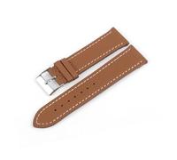 BBPLWEEA YingYou Cinturino For Orologio In Vera Pelle Morbida Con Motivo Litchi, Da Donna, 16 Mm, 18 Mm, 20 Mm, 22 Mm, Accessori For Cinturino In Pelle Di Vacchetta(Brown,20mm)