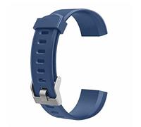 BBPLWEEA YingYou Cinturino in Silicone alla Moda Cinturino for Orologio Traspirante colorato Regolabile for Cinturino di Ricambio for Cinturino Sportivo Intelligente ID115 Plus(Blue)