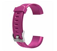 BBPLWEEA YingYou Cinturino in Silicone alla Moda Cinturino for Orologio Traspirante colorato Regolabile for Cinturino di Ricambio for Cinturino Sportivo Intelligente ID115 Plus(Purple)