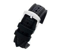 BBPLWEEA YingYou, cinturino sportivo in silicone traspirante (18 Mm, 20 Mm, 22 Mm, 24 Mm), compatibile con tutti gli orologi, cinturino in gomma morbida e impermeabile, accessori da uomo, 19 mm