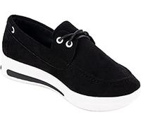 BBPM Ciabatte Piatte da Donna Zoccoli Estivi Pantofole Piatte in Pelle Scamosciata Punta Arrotondata Slip on Senza Schienale Scarpe Mocassini Comode,Nero,EU36/US5