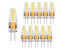 BBPM Dimmerabile Lampadina LED G4, AC/DC 12V 500LM, Senza sfarfallio 5W Bianco Freddo 6000K Lampadina LED sostituisce 50W Lampadina alogena, Lampadina LED G4, 10 Pack,Day Light 4000k,3W