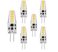 BBPM Dimmerabile Lampadina LED G4, G4 LED 5 W Lampadina Equivalente 50W Lampada Alogena, Nessun Sfarfallio, Lampadine G4 LED Bianco Caldo 3000K, 500LM, 12V AC/DC, 5 Pezzi,Day Light 4000k,5W