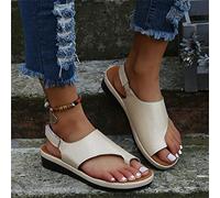 BBPM Sandali da Donna ortopedici per Alluce valgo con Zeppa Infradito da Donna comode con correzione dell'alluce Pantofole Casual Open Toe con correttore di borsite,d'oro,EU40/US8